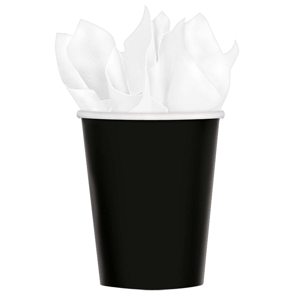 amscan-paper-cups-9oz-black-pack-of-8- (1)