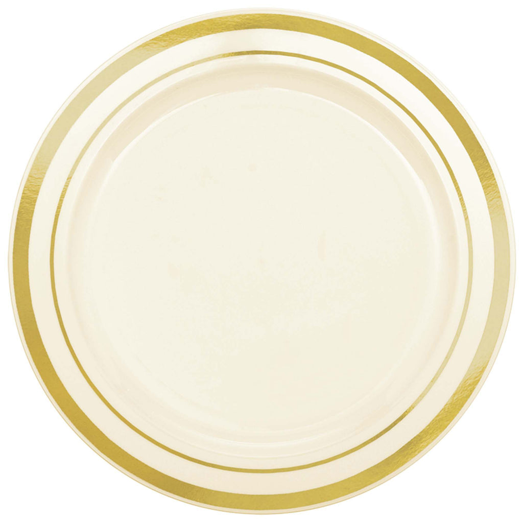 amscan-premium-plates-cream-with-h-s-gold-trim-6.25in-pack-of-20-1