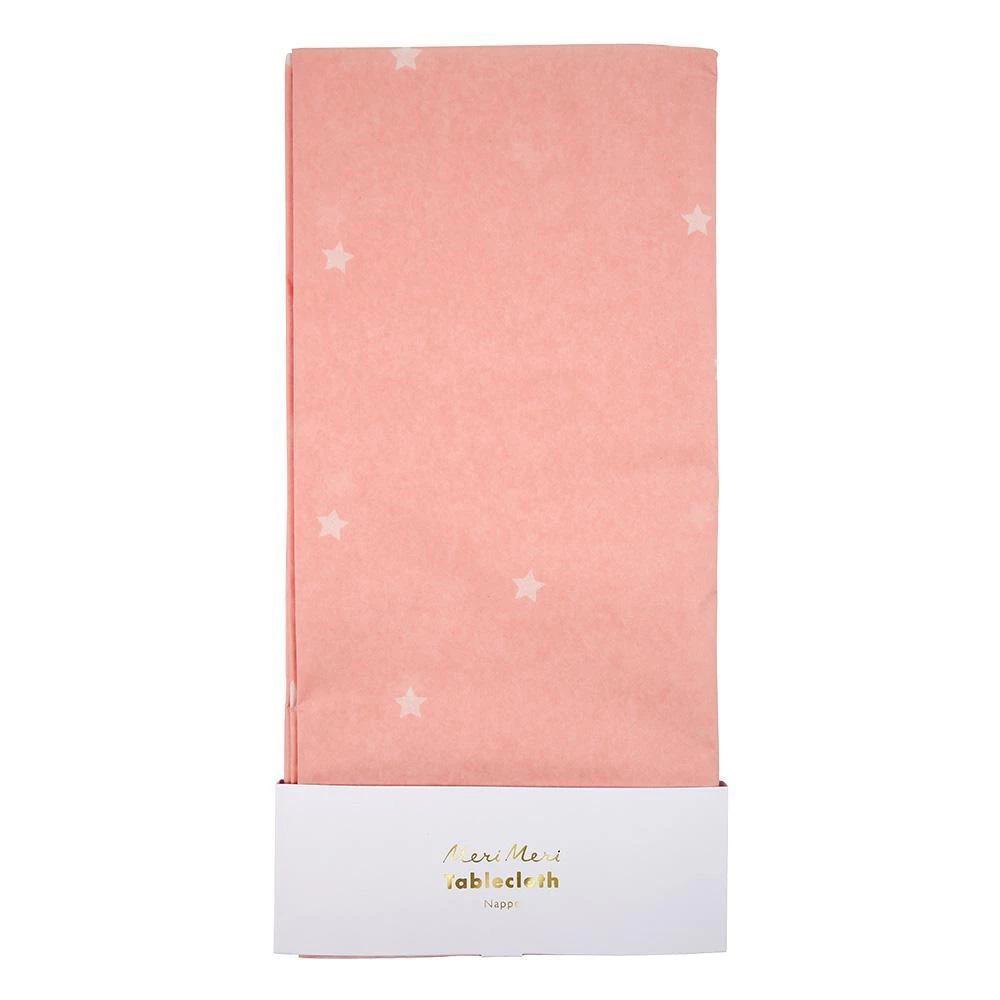 meri-meri-pink-scattered-stars-table-cloth-1