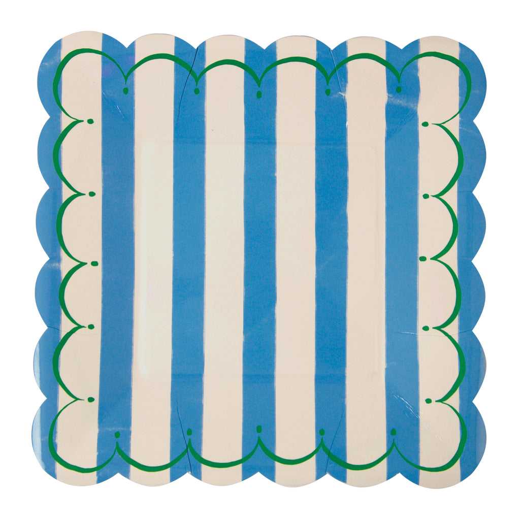 Toot Sweet Blue Large Plates - Pack of 12