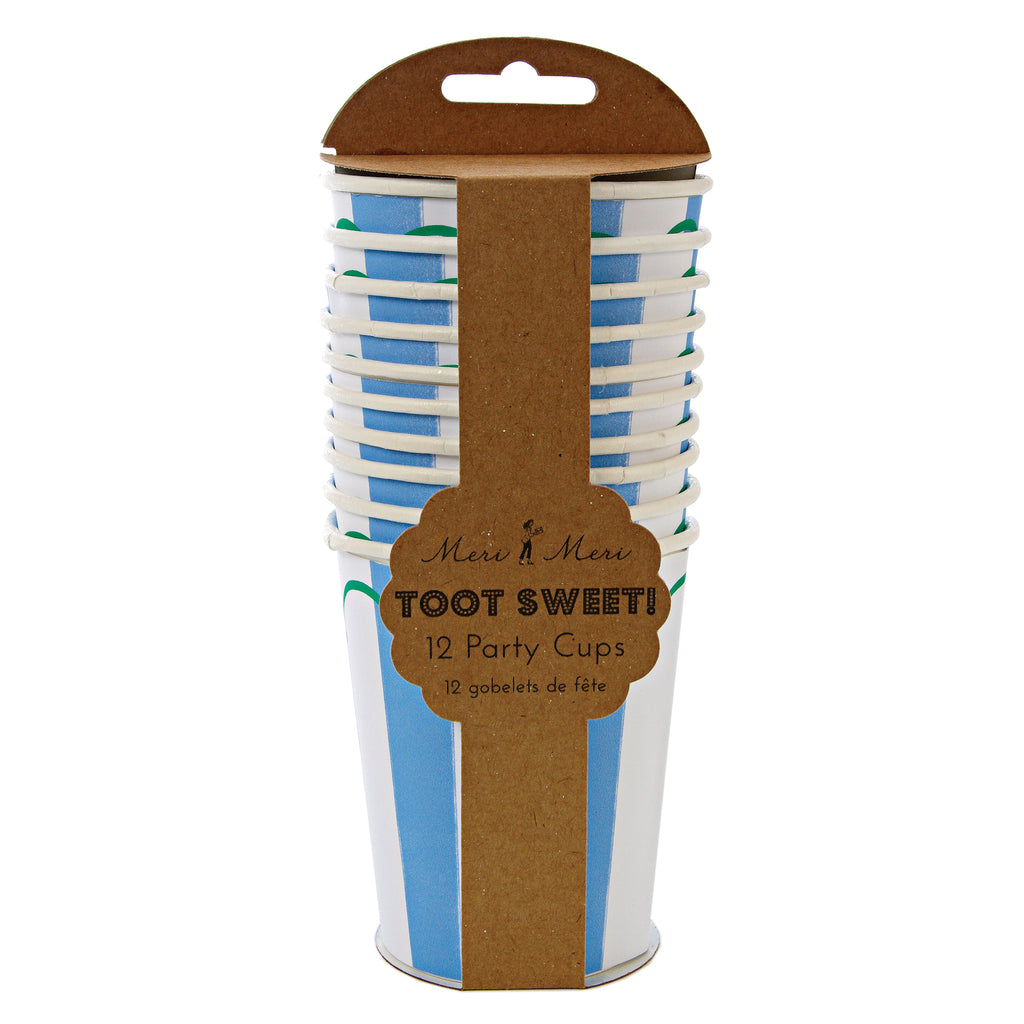 Toot Sweet Blue Party Cup 9oz - Pack of 12
