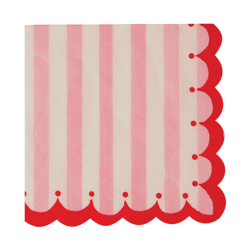 Toot Sweet Pink Small Napkins 10in - Pack of 20
