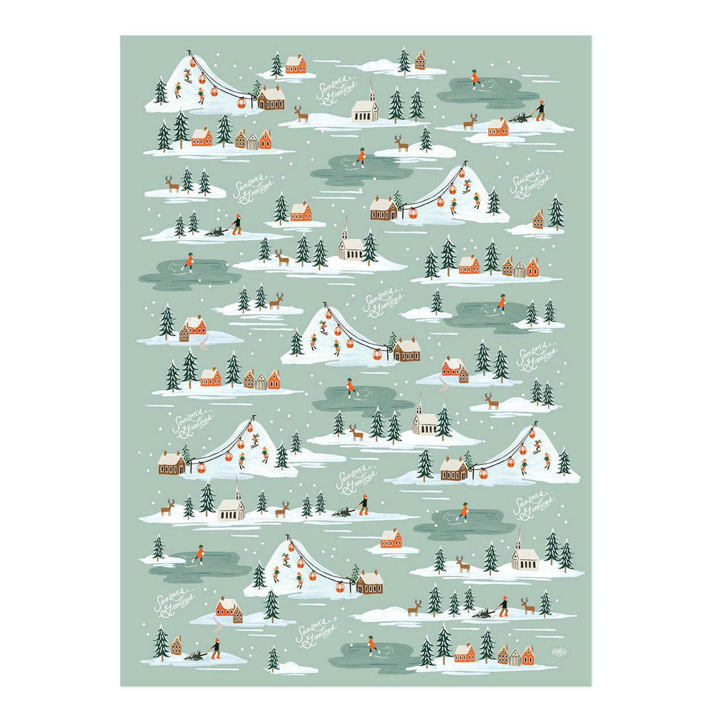 rifle-paper-co-holiday-snow-scene-wrapping-sheets-03
