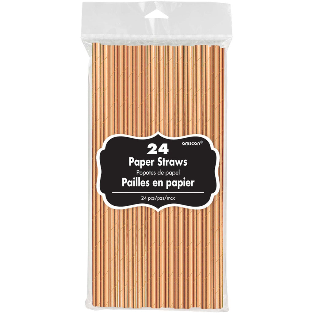 solid-paper-straws-7.7in-x-0.2in-rose-gold-pack-of-24-1