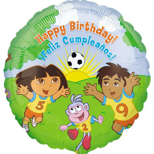 anagram-dora-feliz-cumpleames-foil-balloon-18in-anag-09870-