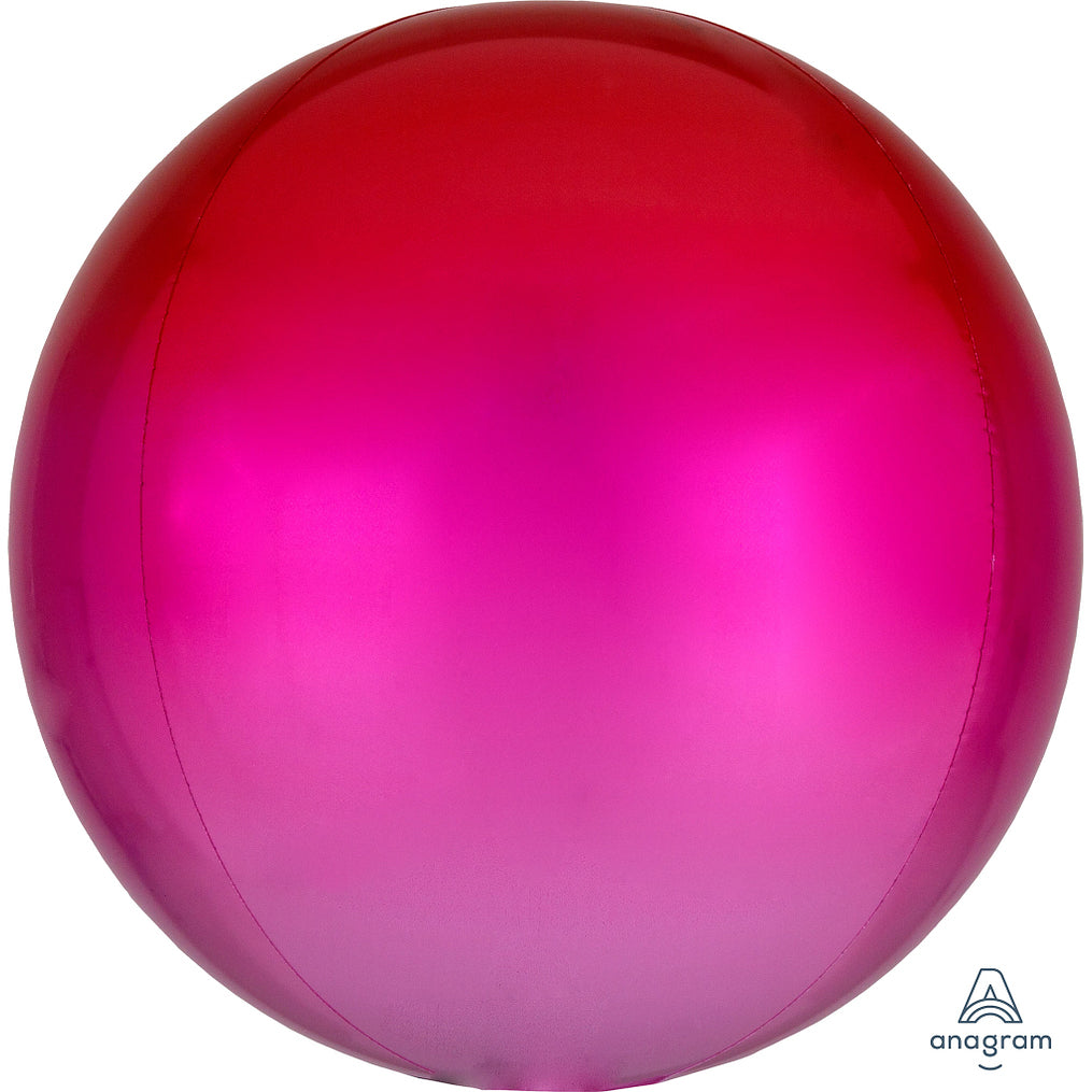 anagram-ombre-red-&-pink-orbz-foil-balloon-16in-anag-40553-
