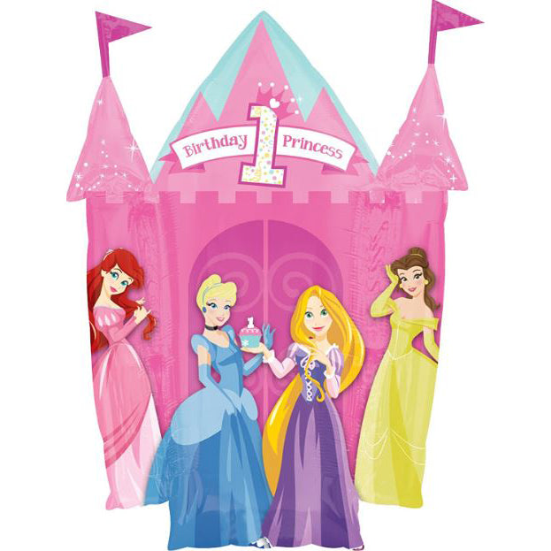 anagram-princesses-1st-birthday-castle-foil-balloon-35in-anag-25328-