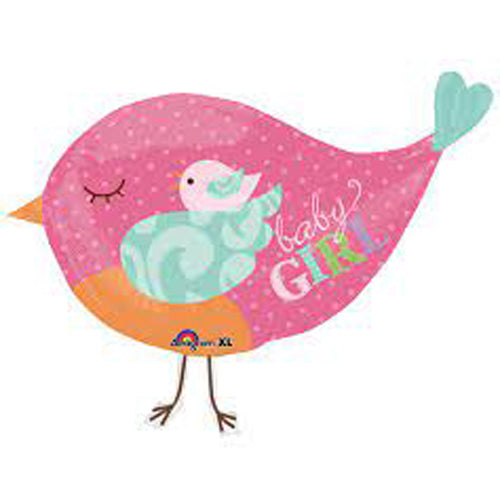 anagram-tweet-baby-girl-bird-foil-balloon-33in-anag-24976-