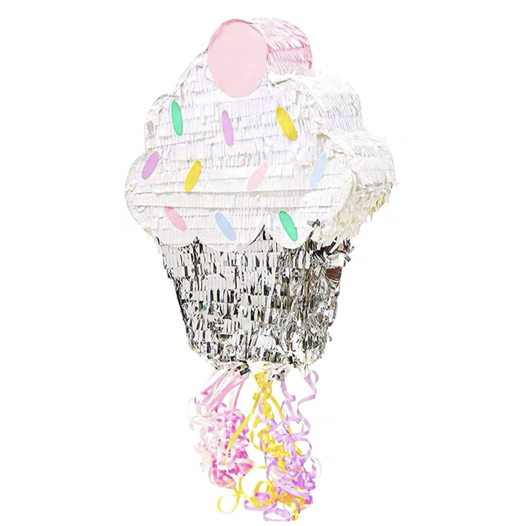 Cupcake Pull String Pinata 33cm x 38cm