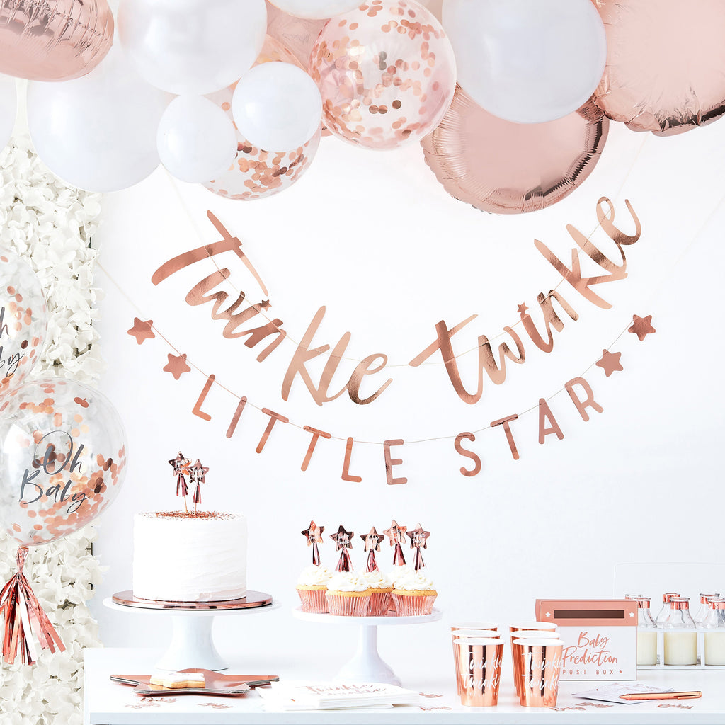 ginger-ray-baby-rose-gold-air-filled-foil-balloon-bunting-16in-ginr-tw-819