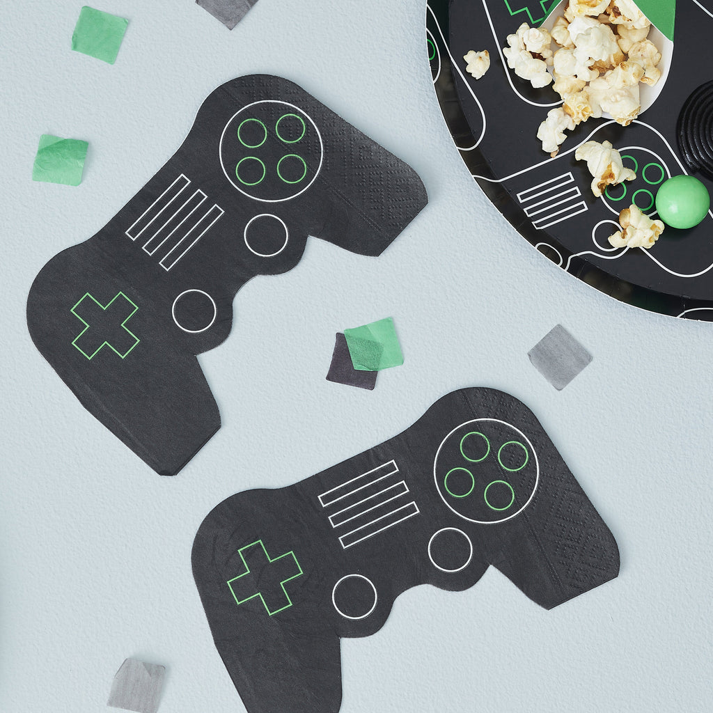 ginger-ray-game-controller-paper-napkins-pack-of-16-ginr-game-101