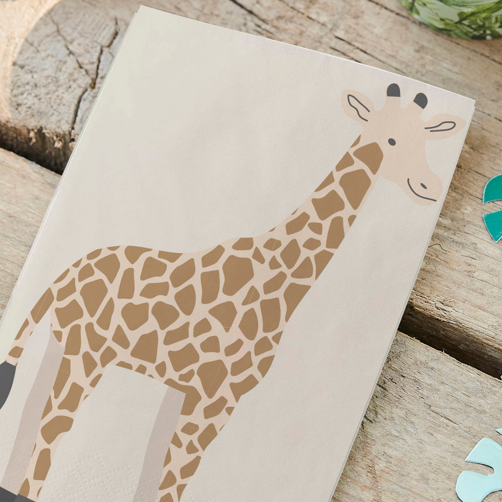 ginger-ray-giraffe-eco-paper-napkins-pack-of-16-ginr-wild-104