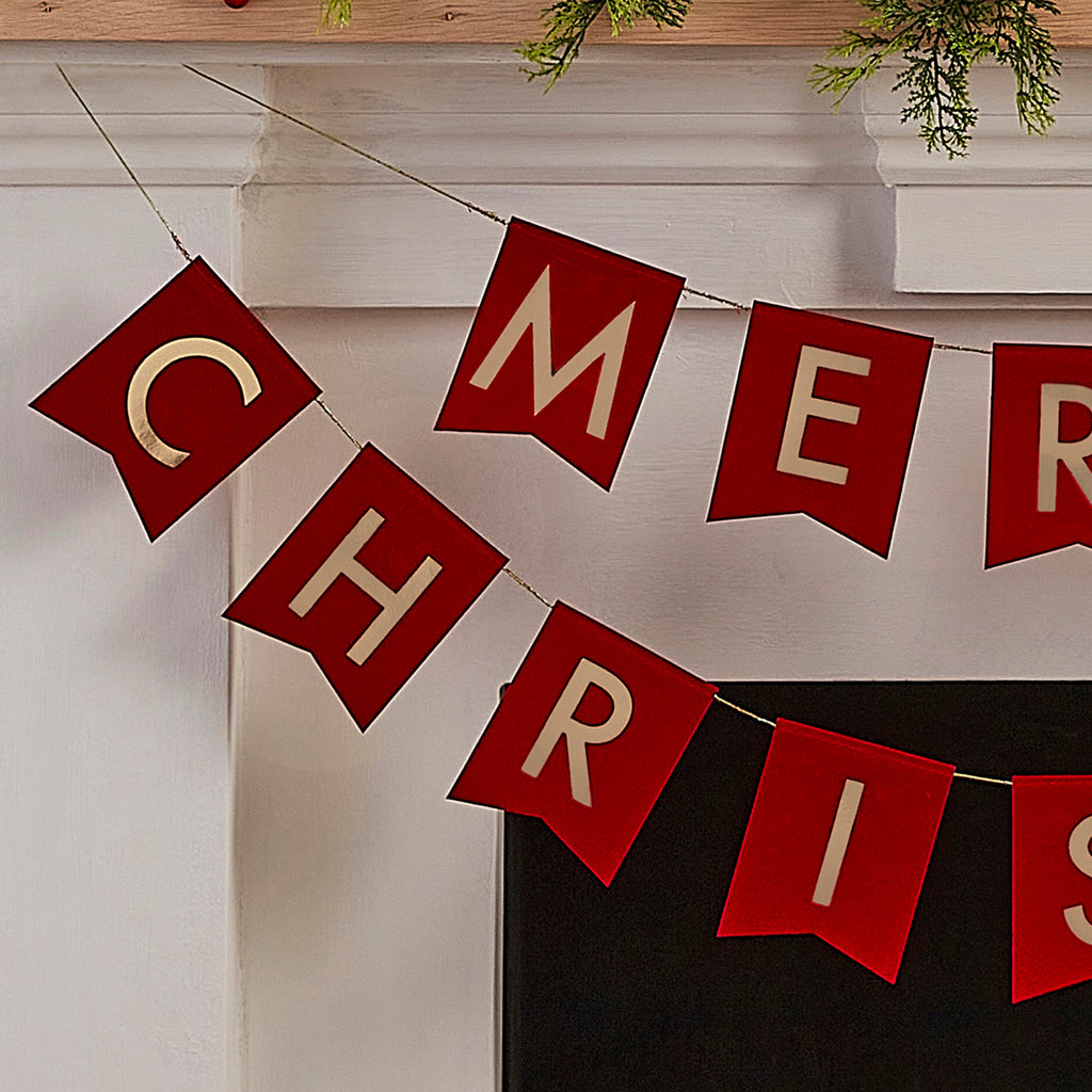 ginger-ray-gold-foiled-red-velvet-merry-christmas-bunting-ginr-red-511-