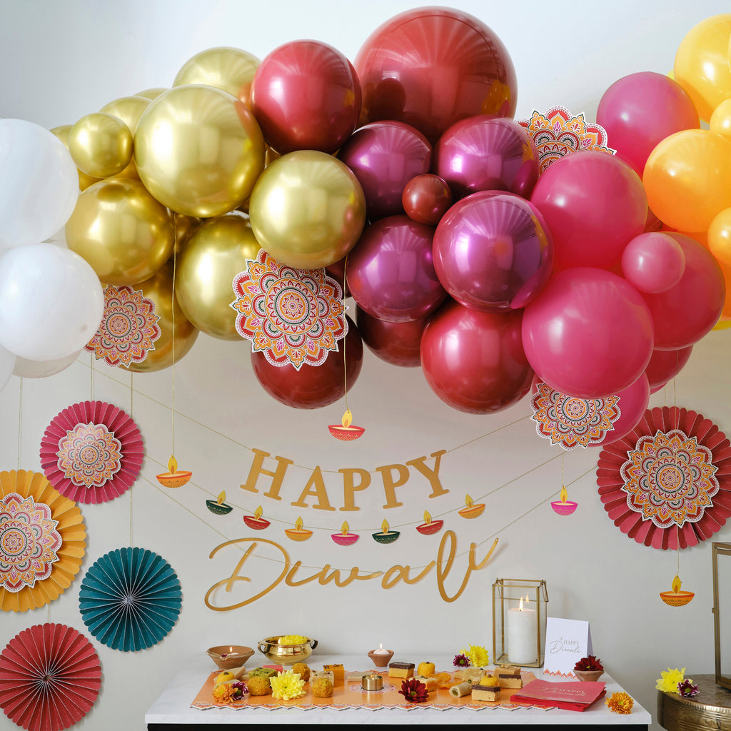 ginger-ray-happy-diwali-multicoloured-latex-balloon-12in-pack-of-5-ginr-dw-105