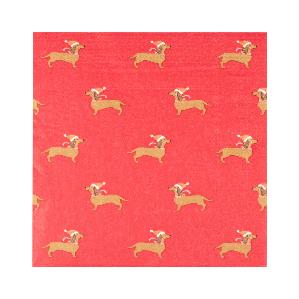 ginger-ray-merry-everything-napkin-red-festive-sausage-dog-ginr-mry-149- (1)