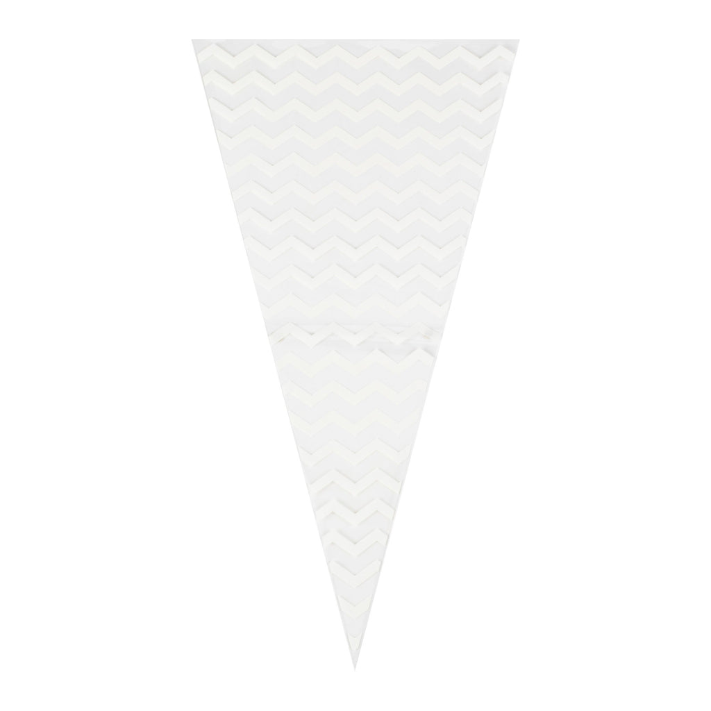 ginger-ray-white-chevron-sweet-cone-bags-pack-of-10-ginr-pi-648