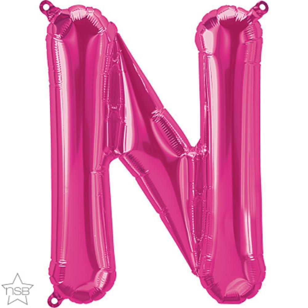 letter-n-magenta-die-cut-foil-balloon-16in-41cm-59574m(pk)-1