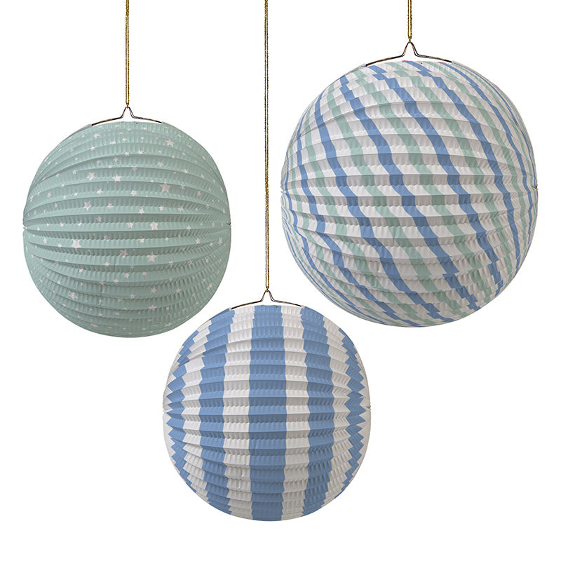 meri-meri-blue-stripes-_-star-paper-globe-party-decorations-pack-of-3-meri-451331