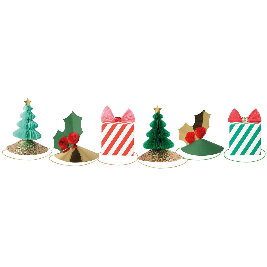 meri-meri-mixed-christmas-party-hats-pack-of-6-meri-224307