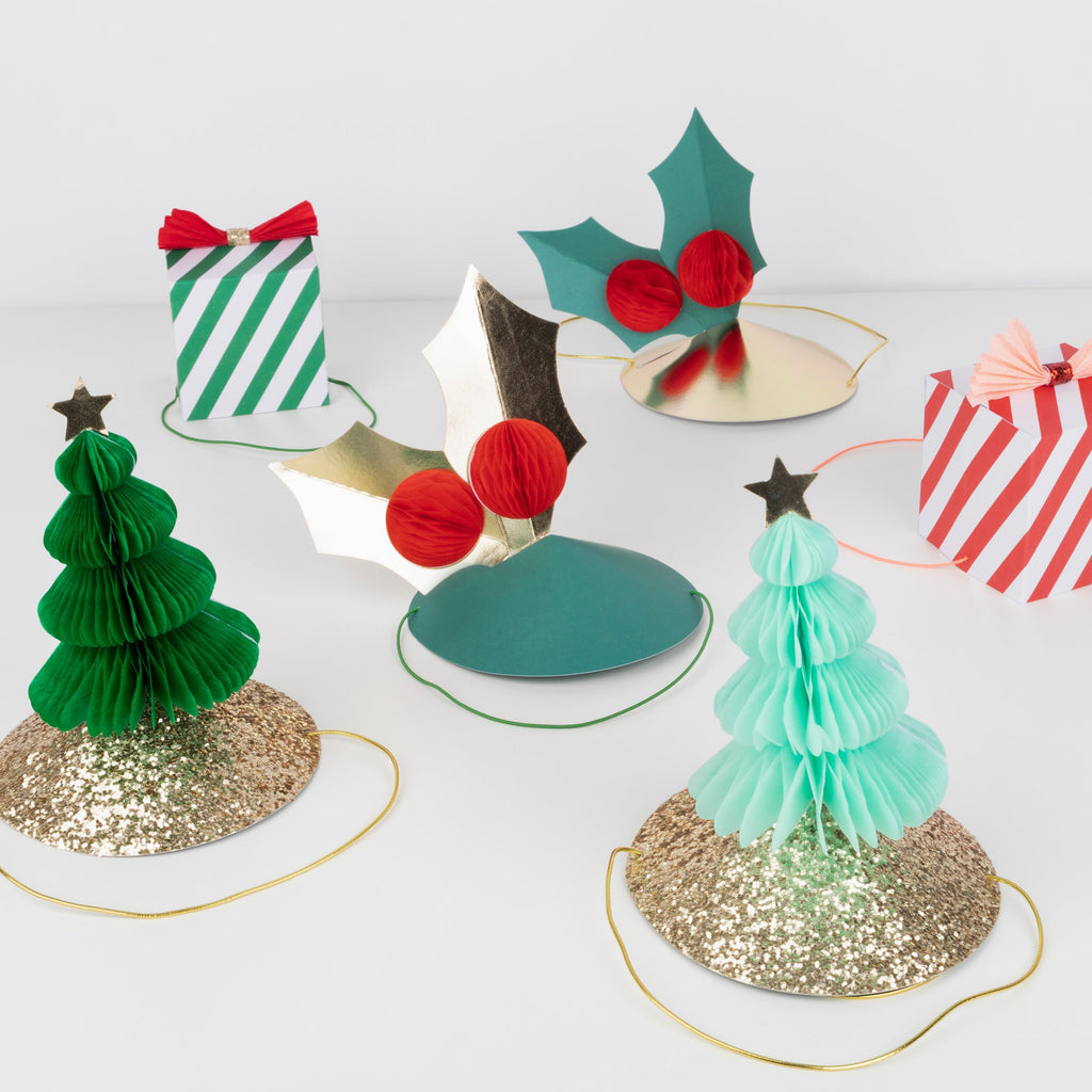 meri-meri-mixed-christmas-party-hats-pack-of-6-meri-224307