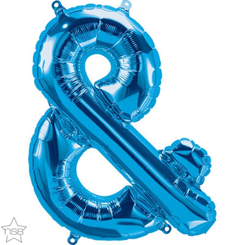 symbol-&-blue-die-cut-foil-balloon-16in-41cm-59756b(pk)-1