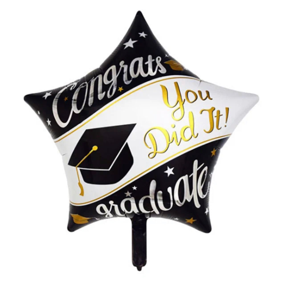 usuk-congrats-you-did-it-black-star-foil-balloon-18in-usuk-fb-00193