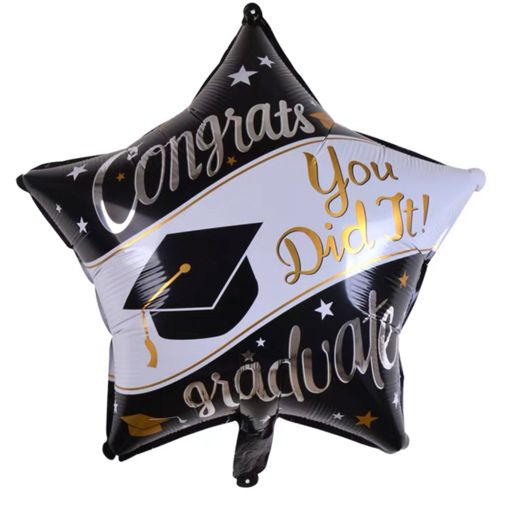 usuk-congrats-you-did-it-black-star-foil-balloon-22in-usuk-fb-00192
