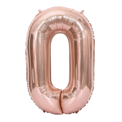 usuk-number-0-rose-gold-air-filled-foil-balloon-13-5in-usuk-fb-no-00062