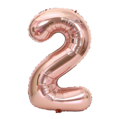 usuk-number-2-rose-gold-air-filled-foil-balloon-13-5in-usuk-fb-no-00054-