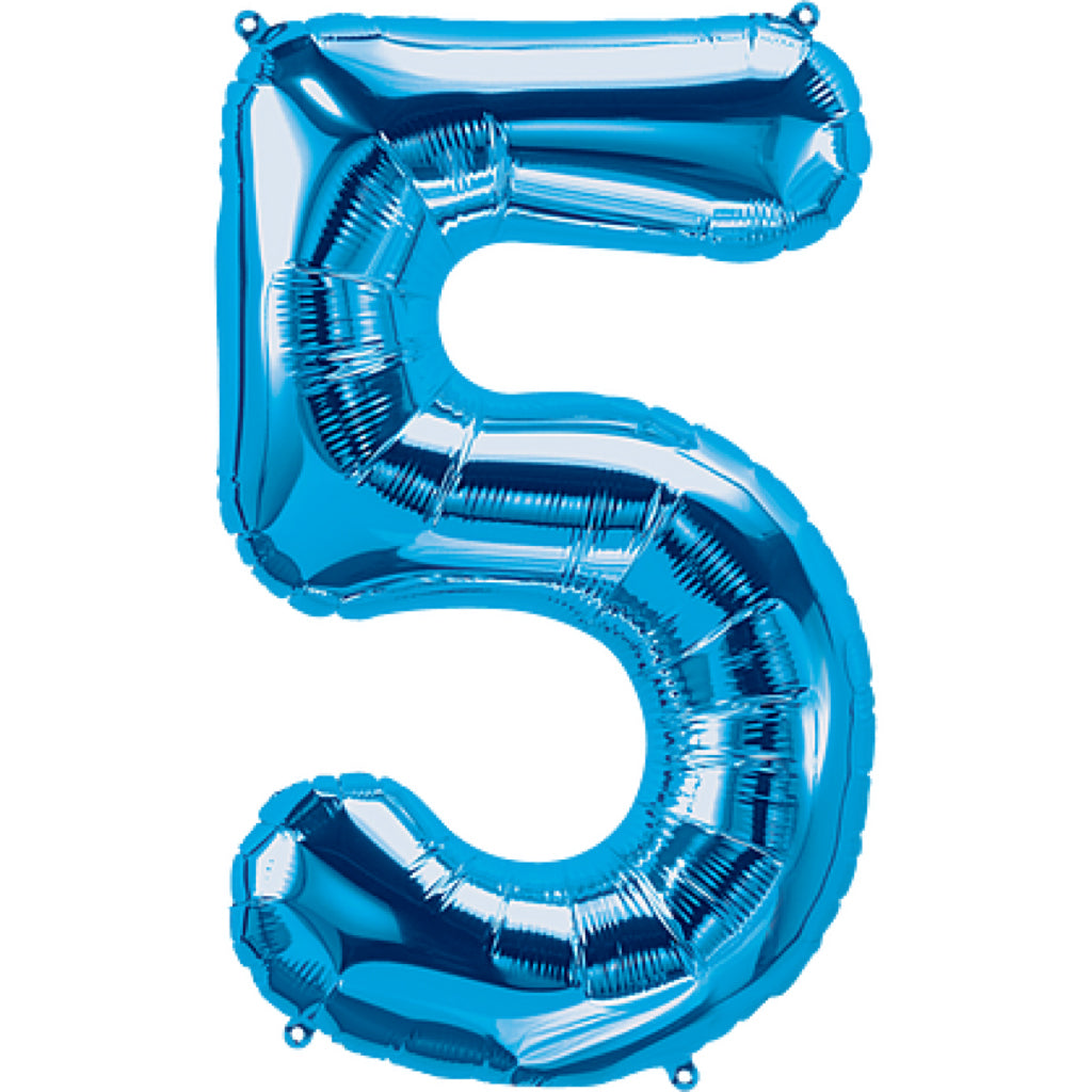 usuk-number-5-blue-air-filled-foil-balloon-13-5in-usuk-fb-no-00067