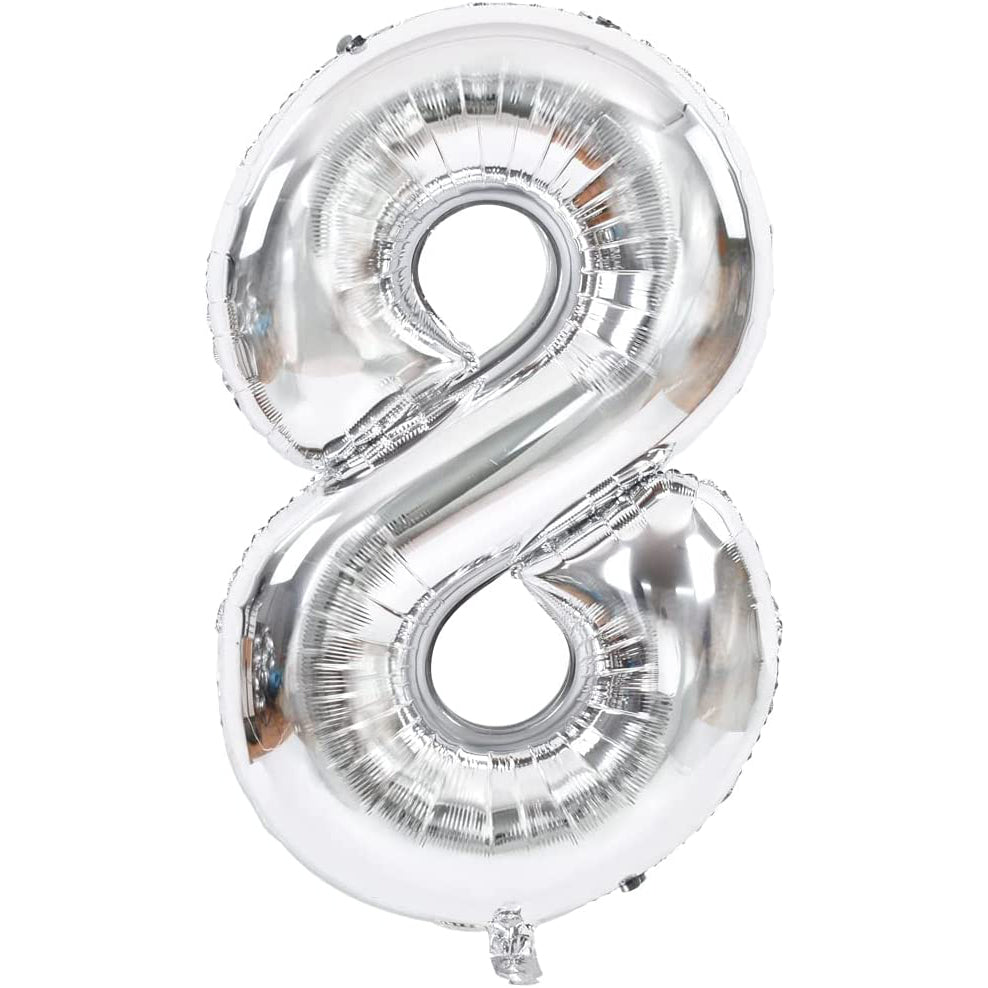usuk-number-8-silver-air-filled-foil-balloon-13-5in-usuk-fb-no-00079